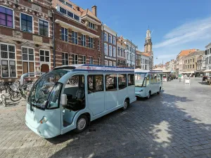 Rondrit Zutphen met de Solar Shuttle SolarShuttle. Foto: Zutfan