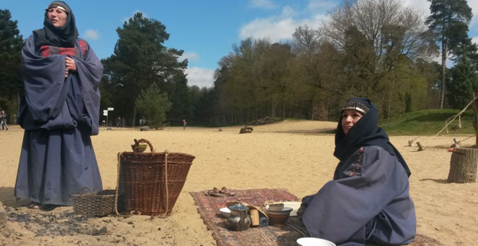 Breng een bezoekje aan het Bedoeïenenkamp in de woestijn. Foto: Museumpark Orientalis.