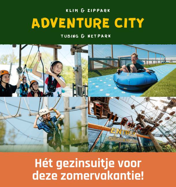 Hét gezinsuitje voor deze zomervakantie!