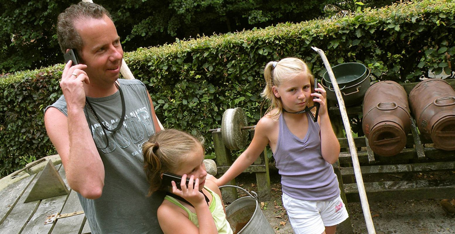 Met de gratis audiotour op stap door Openluchtmuseum Ootmarsum. Foto: Openluchtmuseum Ootmarsum