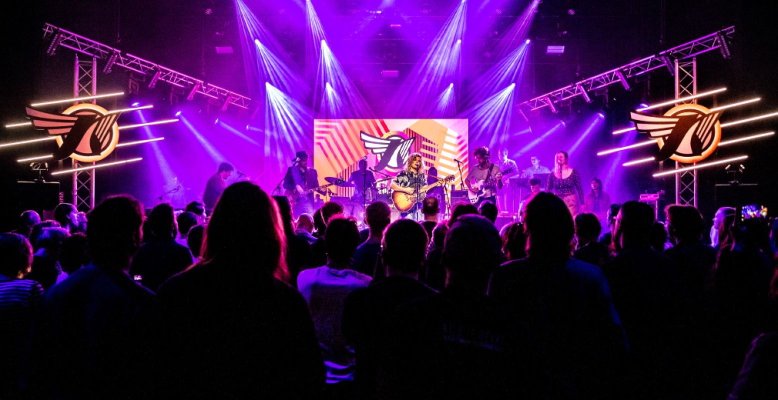 Eurosonic Noorderslag 2020 zet Groningen op z'n kop met exclusieve concerten en gratis optredens. Foto: ESNS © Jorn Baars.
