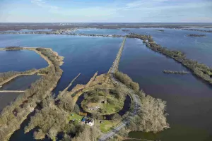 Overnachten op Fort Spion Foto geüpload door gebruiker Stichting Liniebreed Ondernemen.