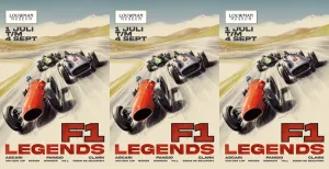 Bewonder legendarische Formule 1-auto_s in Den Haag