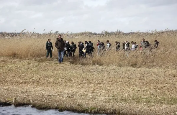 Spoorzoekertje spelen