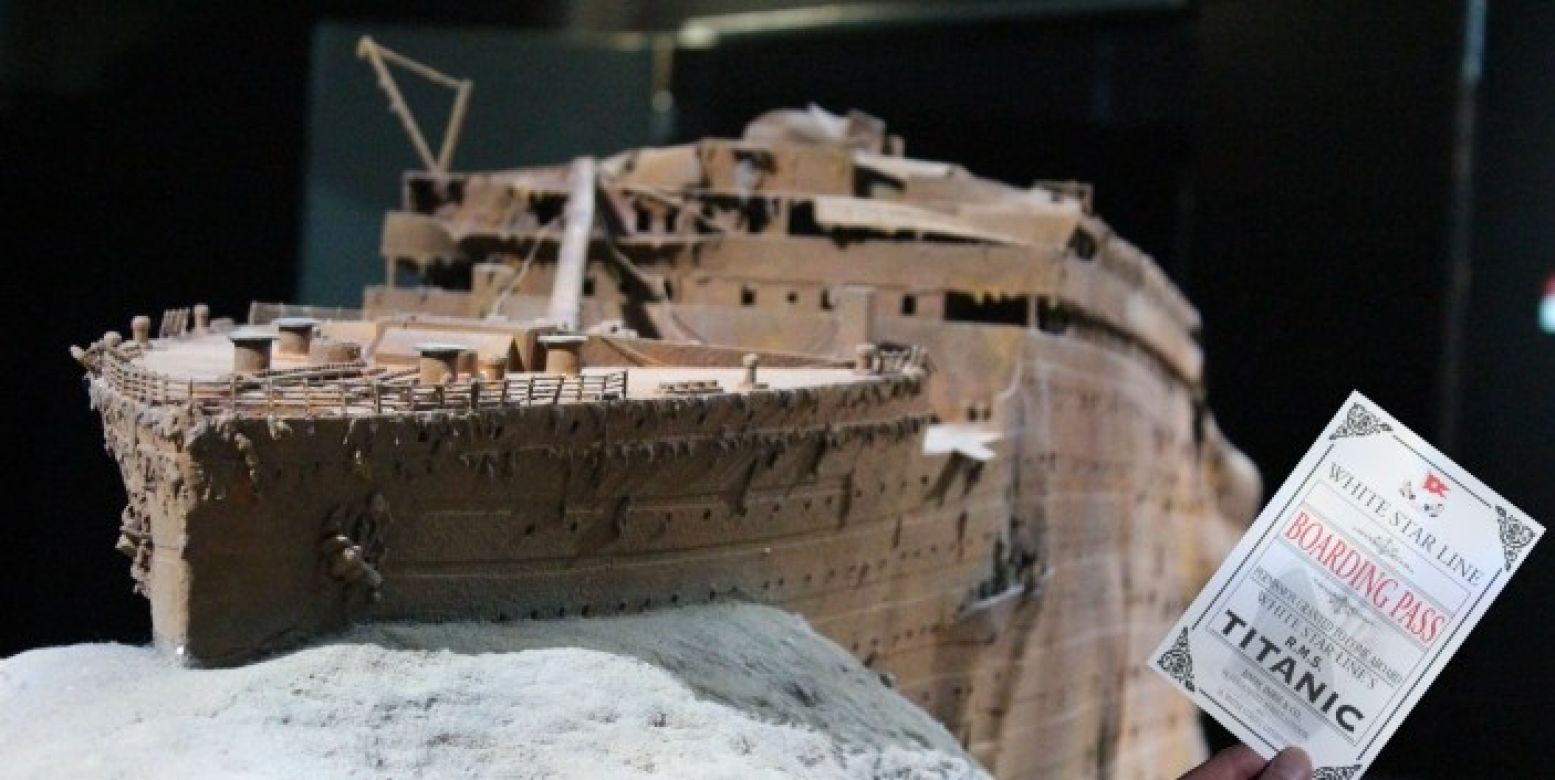 Stap aan boord van de Titanic en beleef de legende van de onzinkbare boot bij  Titanic - The Artifact Exhibition .