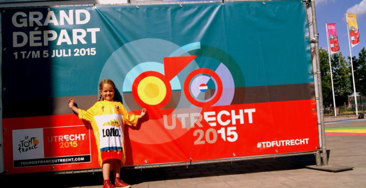 De Tour de France start voor het eerst in Utrecht. Vier het feest mee! Foto: Tour de France Utrecht