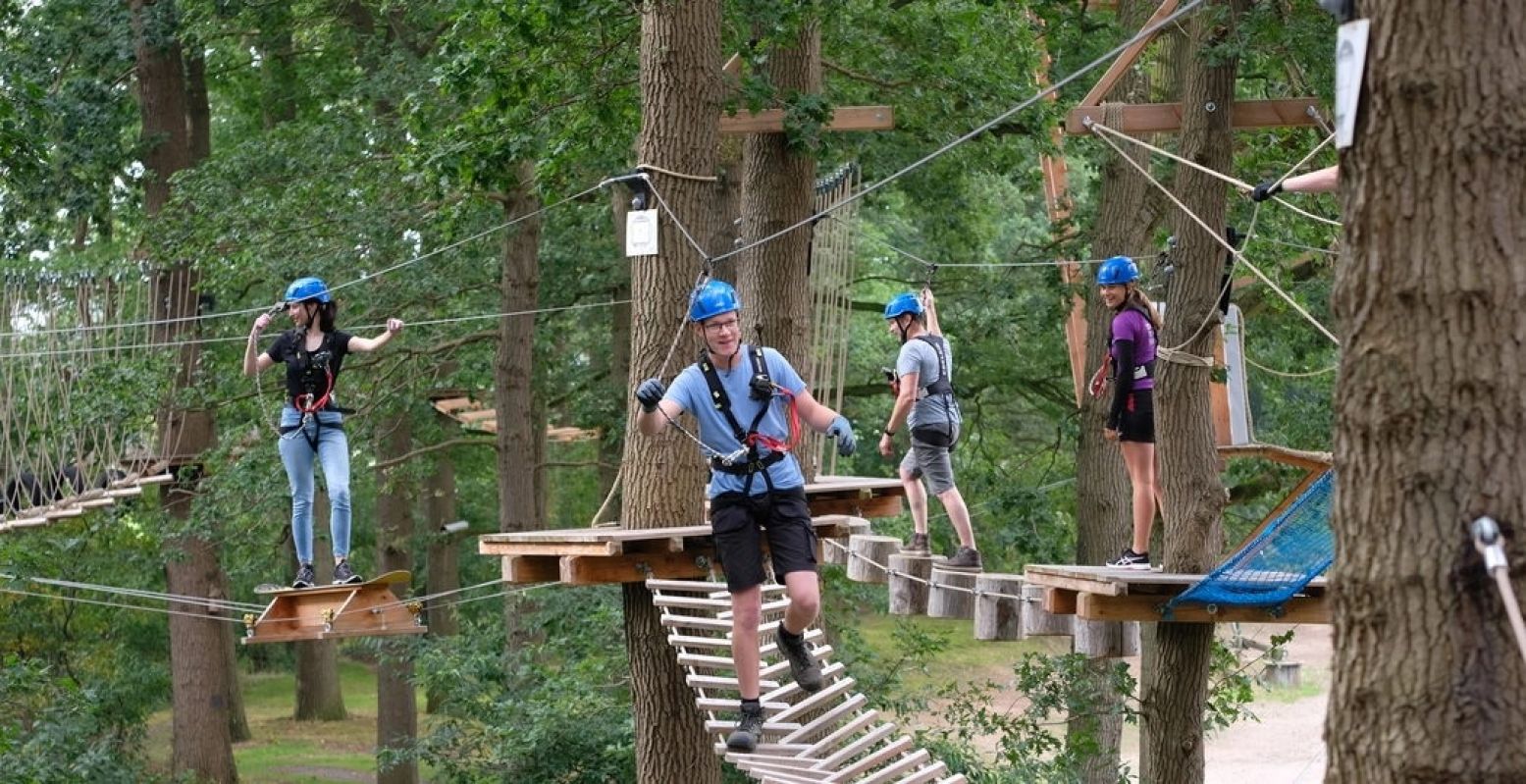 Ga een rondje dauwklimmen op Hemelvaartsdag. Foto: Natuurlijk Heidepark © Henny in de Wal