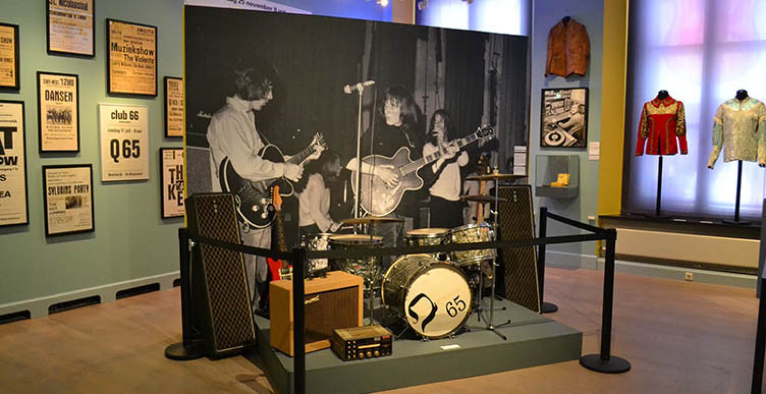 Foto: Tentoonstelling 'Uitgaan in de fifties en sixties'. Foto Haags Historisch Museum.