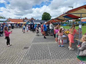 Grote gezellige Zomer Rommelmarkt Foto: W Steenpoorte