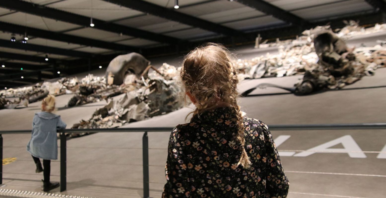 Bewonder een bommenwerper in 2500 stukjes. Foto: Oorlogsmuseum Overloon