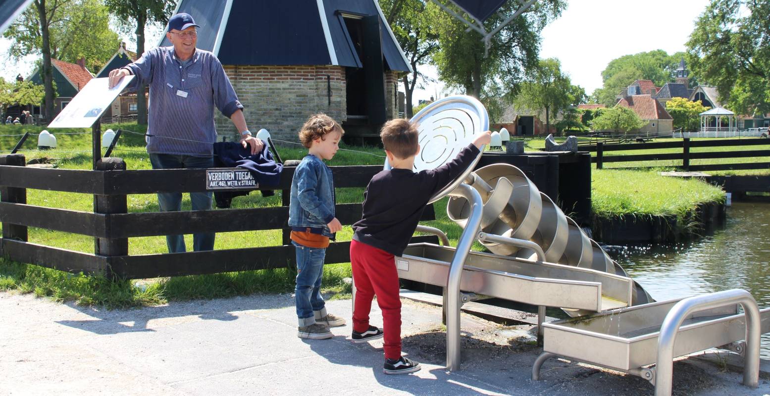 Spelen en leren over het leven van vroeger in het Zuiderzeemuseum Enkhuizen. Foto: DagjeWeg.NL.