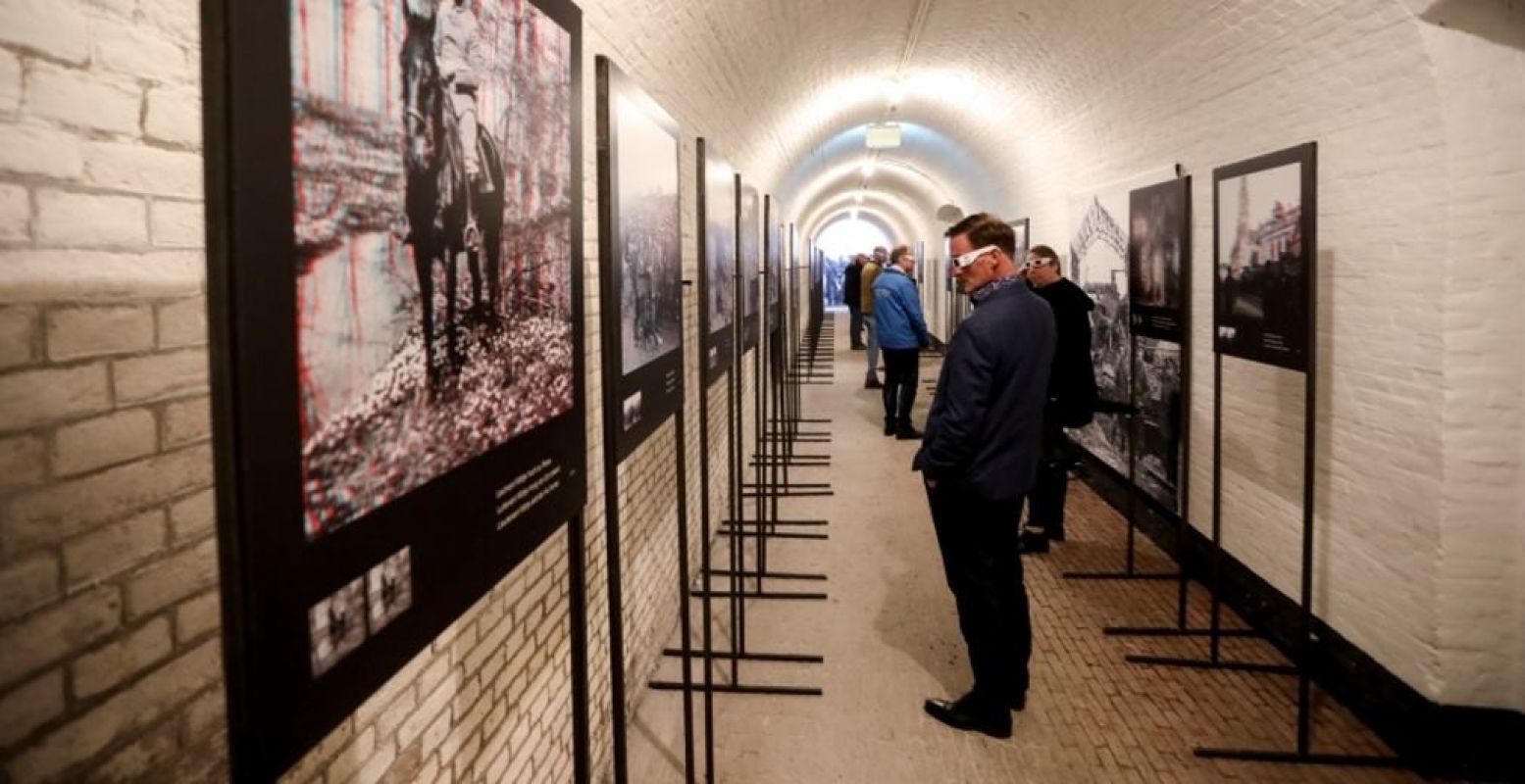 De tentoonstelling Front 14/18. Foto: Waterliniemuseum