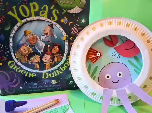 DIY Knutseltafel: Yopa_s groene duikboot Foto ge&uuml;pload door gebruiker veenendaal