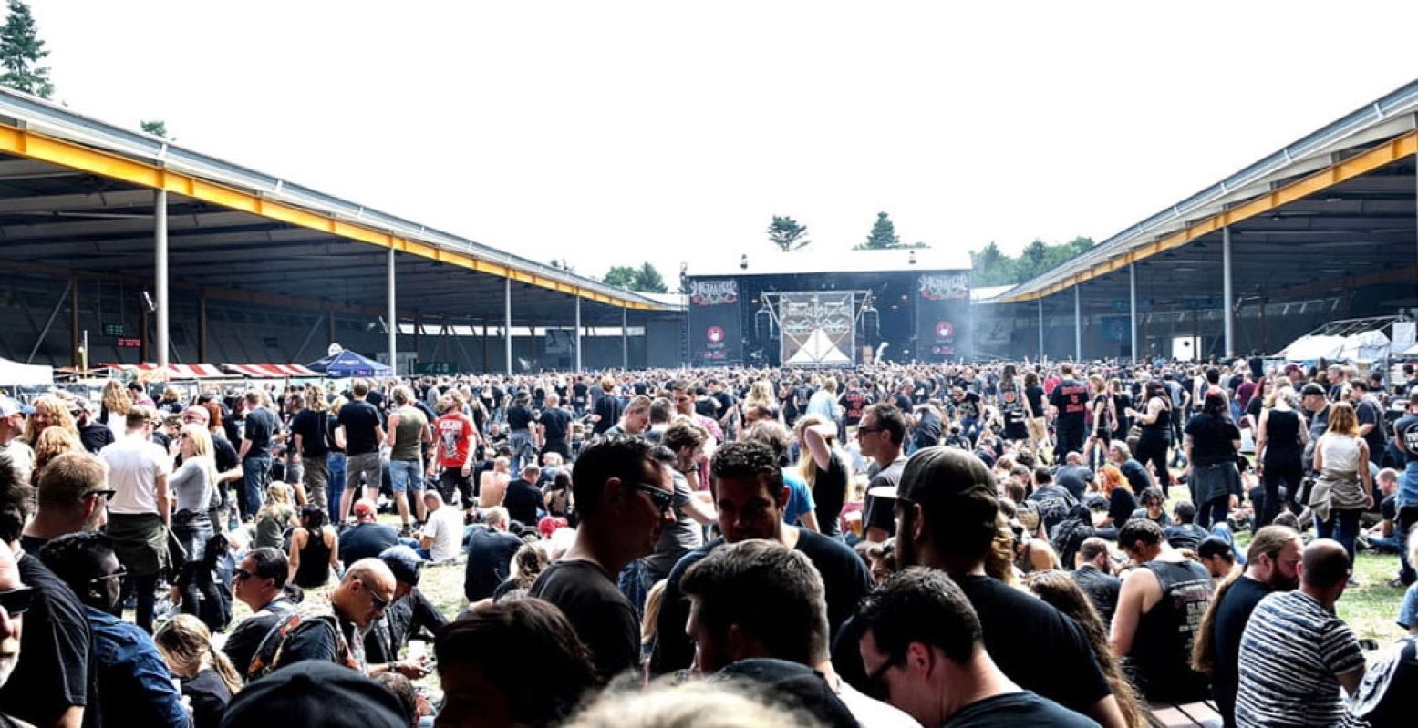 Deze zomer geniet je in Eindhoven van gitaren en de beste metal bands. Foto: Dynamo Metalfest © Marc Koetse