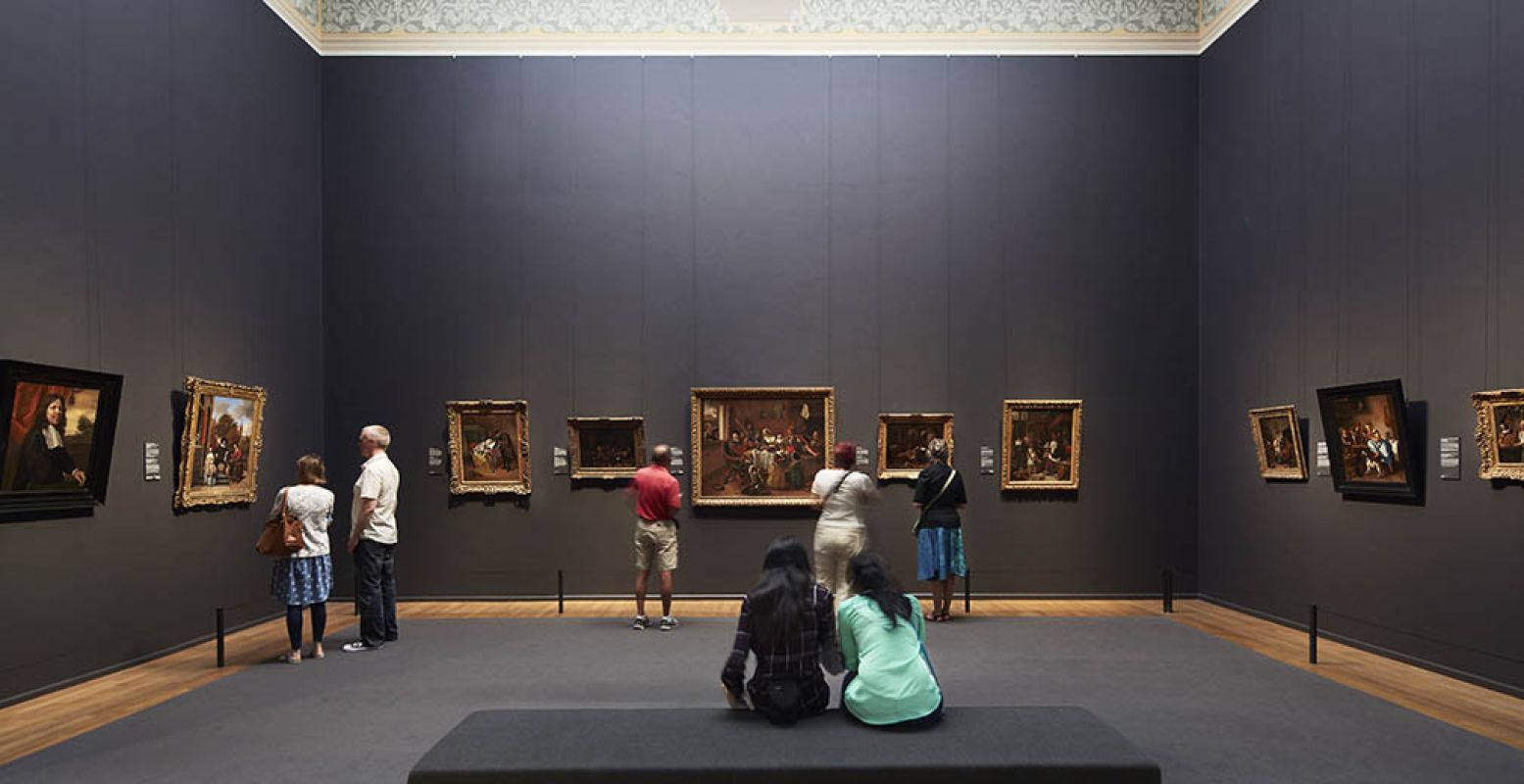 Bekijk samen schilderijen in de Eregalerij in Rijksmuseum Amsterdam. Foto: Rijksmuseum © Erik Smits.