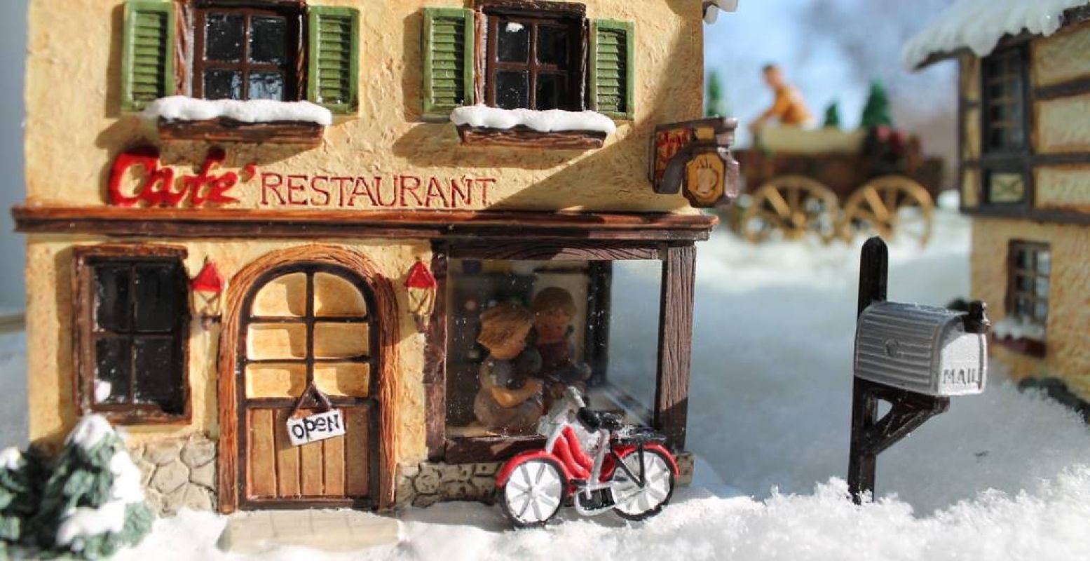 'Christmas Village'. Foto:  Tom Ipri . Licentie:  Sommige rechten voorbehouden . Bron:  Flickr.com 