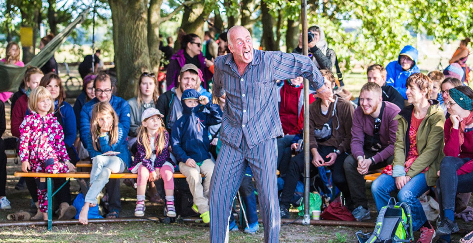 Geniet van de familievoorstellingen tijdens Karavaan Festival. Foto: Fleur Dikken