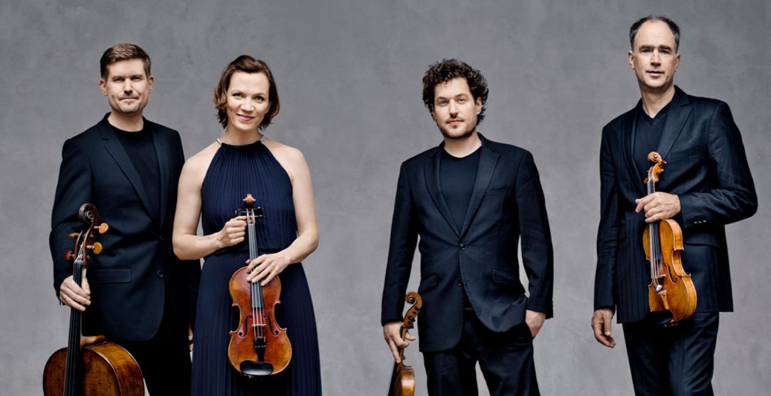 Het Signum Quartett, gespecialiseerd in de muziek van Schubert, is één van de beste Duitse strijkkwartetten op dit moment. Foto: Irène Zandel