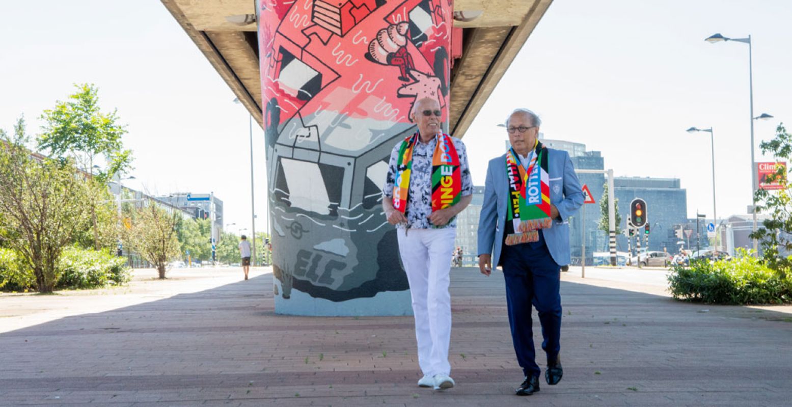 Rotterdam is klaar voor het Eurovisie Songfestival. Foto: Rotterdam Make It Happen © Vera Bos