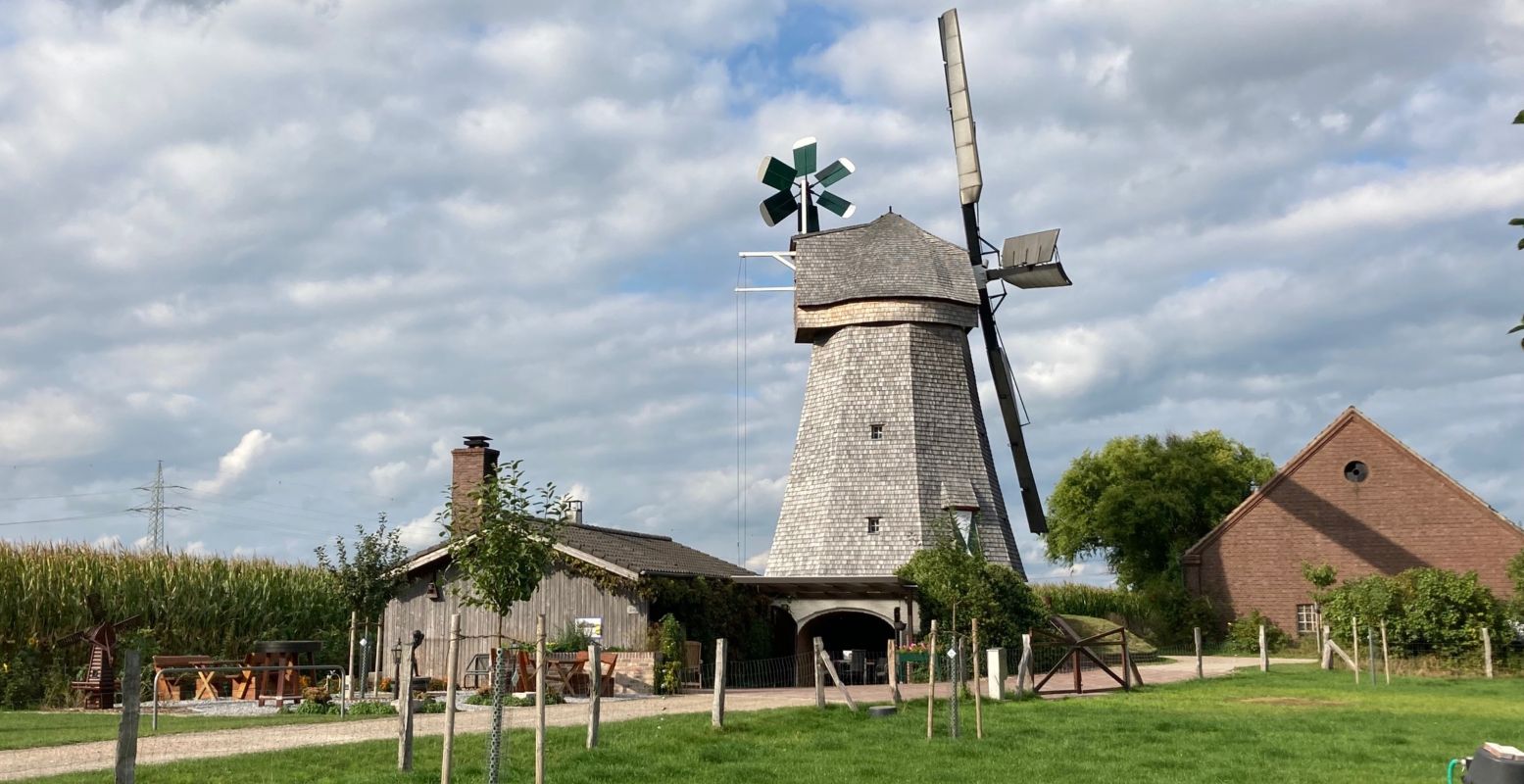 Bezoek ook de oude molen van Kleef. Foto: Wirtschaft, Tourismus & Marketing Stadt Kleve © Bezoek ook de oude molen van Kleef. Foto: Wirtschaft, Tourismus & Marketing Stadt Kleve ©