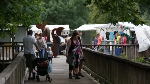 Kunstmarkt in Kasteelpark Born Foto: Kasteelpark Born