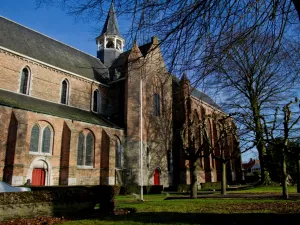 Het oudste gebouw van Aardenburg. Foto: Sint-Baafskerk