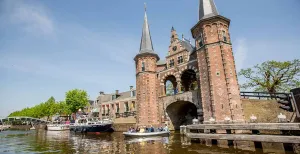 Fryslân boppe! Friesland Europese hotspot De Waterpoort in Sneek. Foto: Friesland.nl © Ruben van Vliet.
