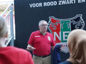 Luister naar bijzondere verhalen over de club en het stadion. Foto: N.E.C.