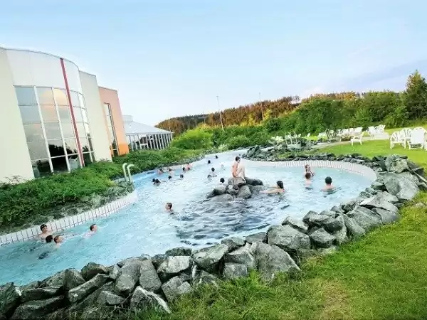 Lazy river van Aqua Mundo. Lazy river van Aqua Mundo.