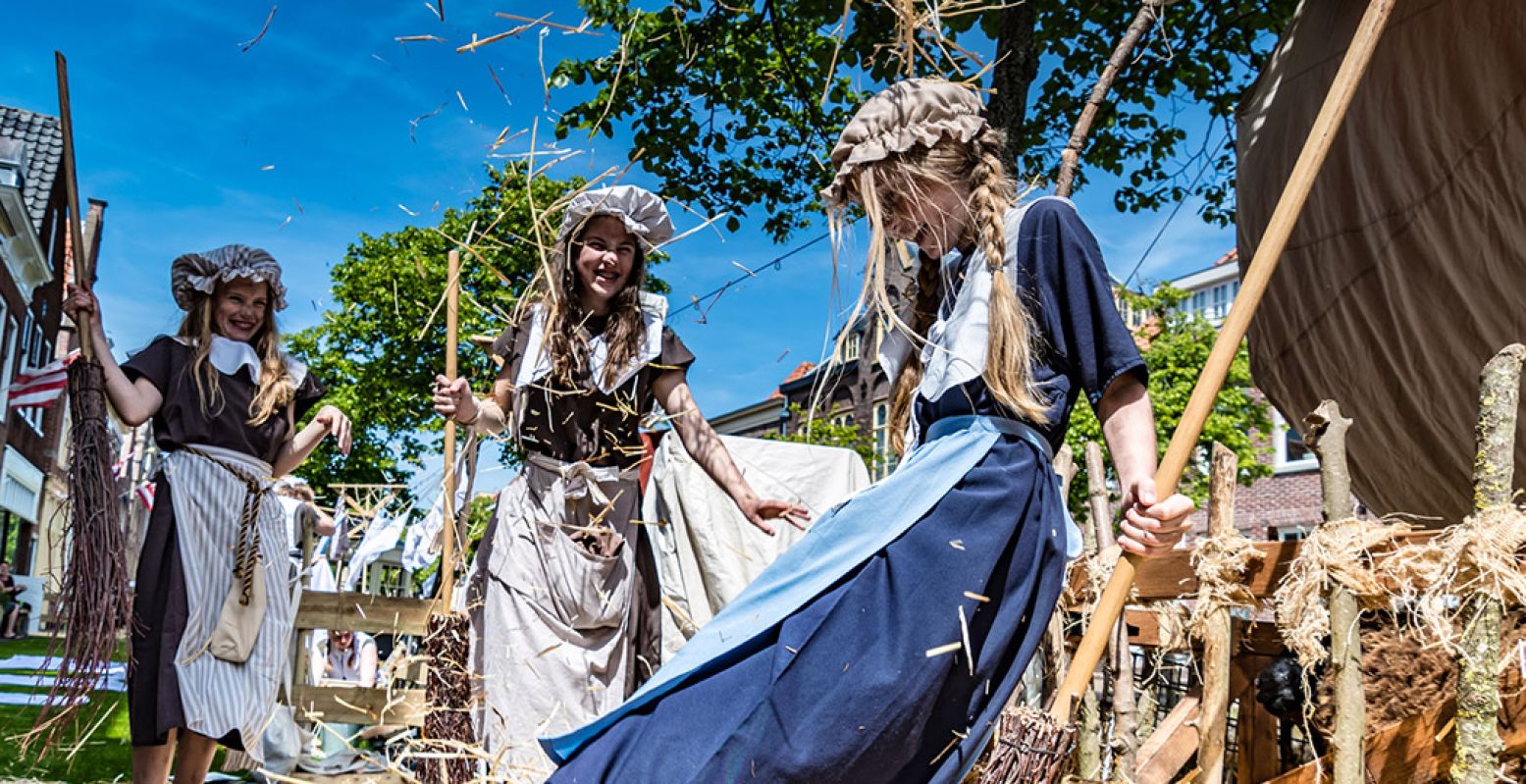 Terug naar de 16e eeuw in Alkmaar. Foto: Kaeskoppenstad © Luciënne van der Stouwe