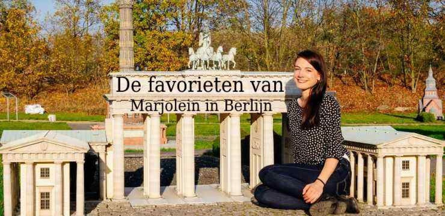 Marjolein in Modellpark Berlin Brandenburg. Foto: Berlijn-Blog