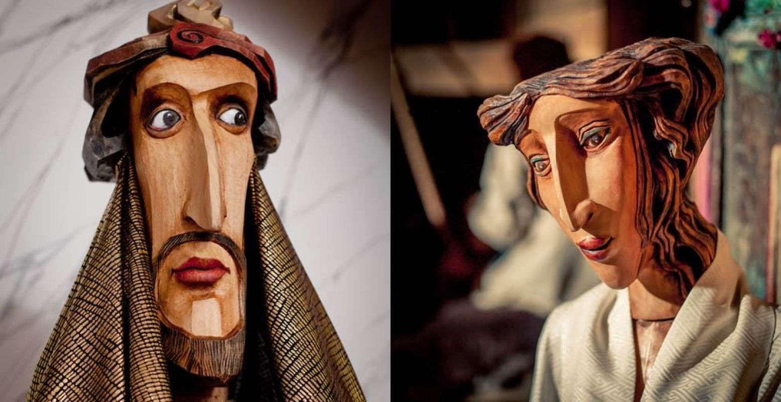 De houten beelden zijn gemaakt door de beste beeldhouwwerkers uit Tsjechië. Foto: Bigship BV.