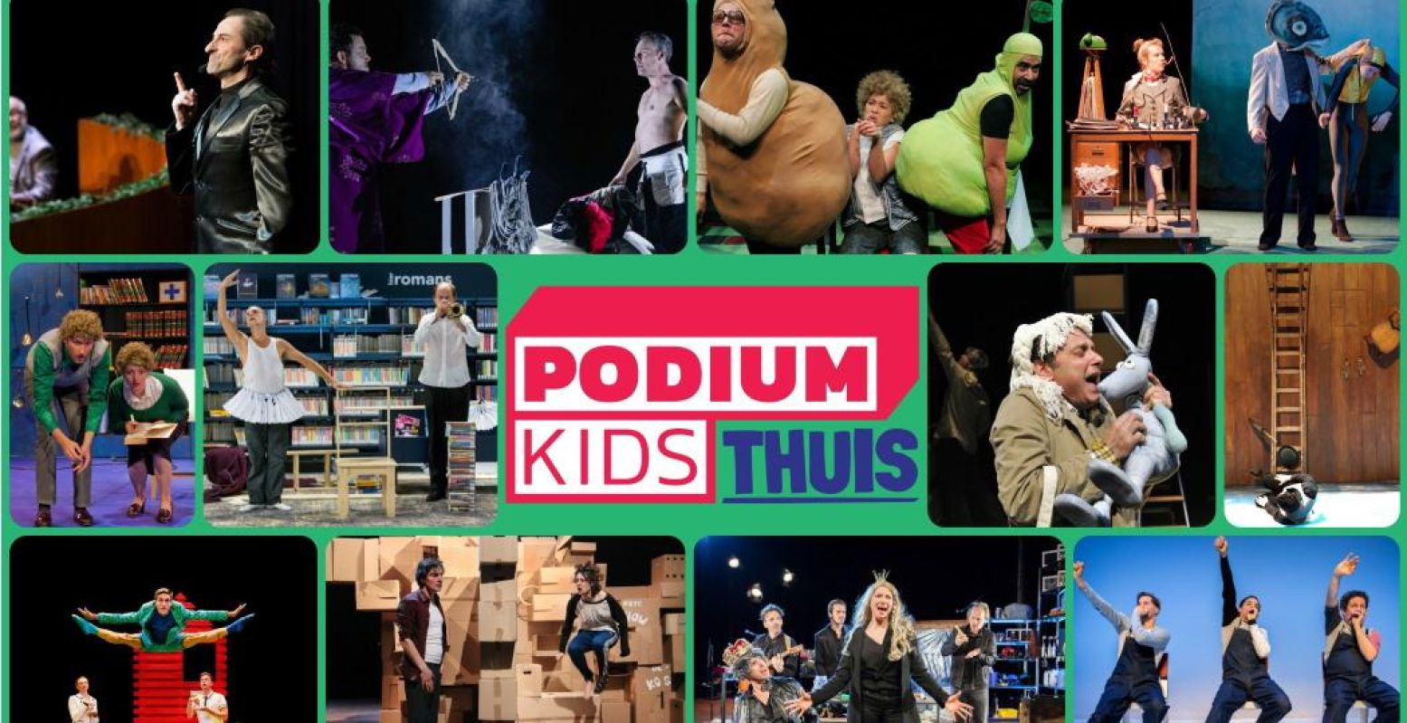 Kies uit het aanbod online theatervoorstellingen. Foto: Podiumkids