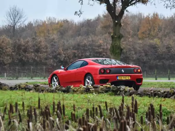 Ferrari 360 Modena. Foto: Celebrations Autoverhuur