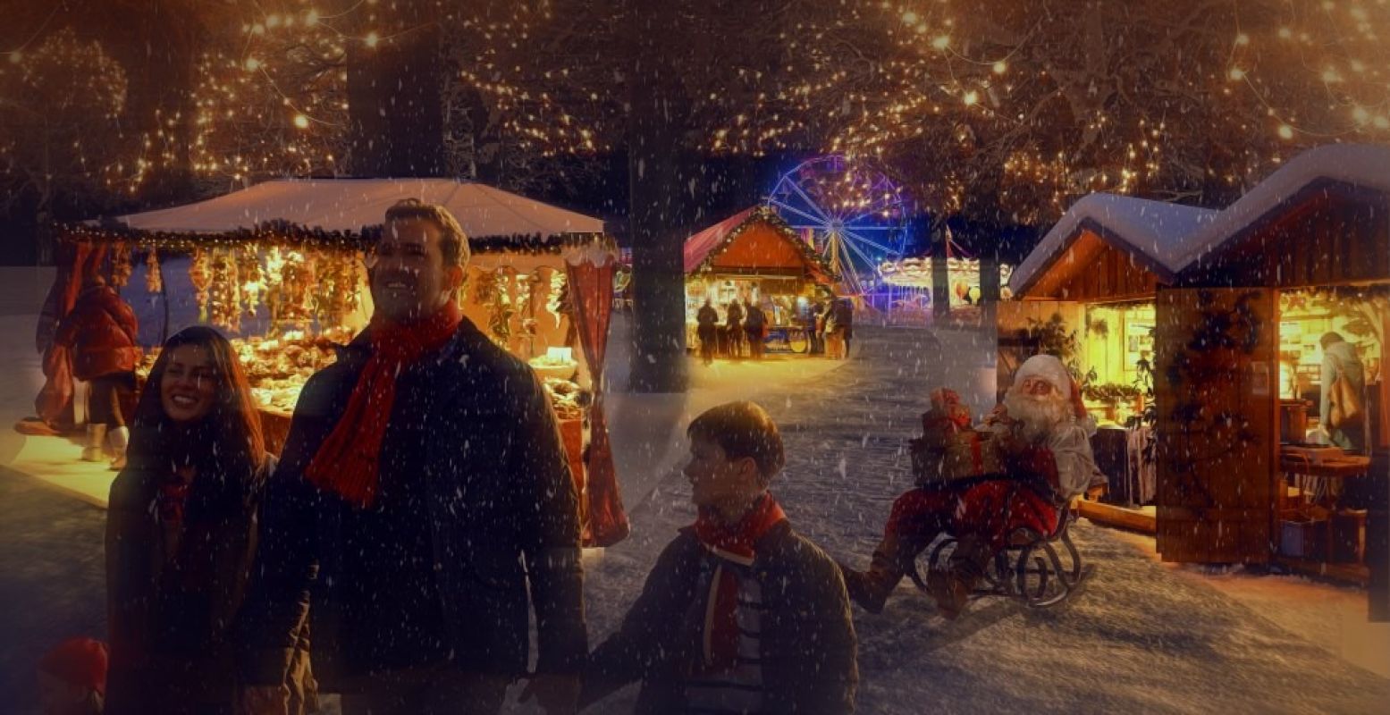 Bezoek de kerstman in zijn huis! Foto: © Winterland Breda