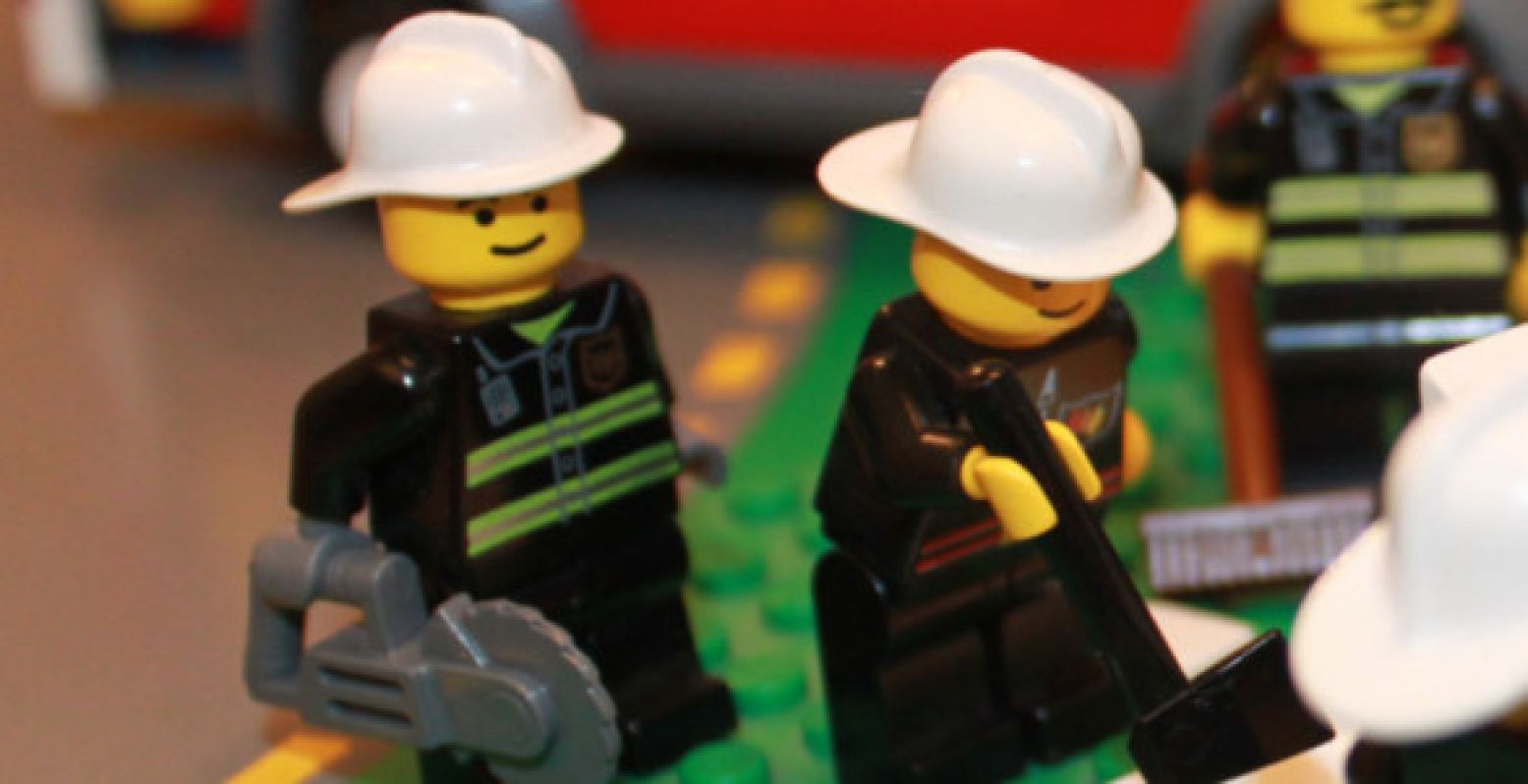 In de meivakantie is er een brandweer LEGO tentoonstelling te zien.
