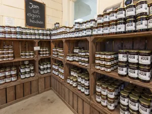 Jam in alle kleuren en smaken. Foto: Vink Fruitboerderij © Klaas Eissens AV