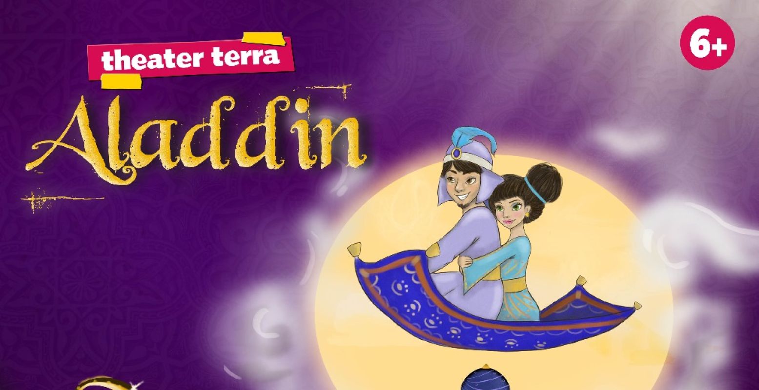 Zweef met Aladdin door het theater. Foto: Theater Terra
