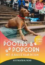 Pootjes & Popcorn Fotobeschrijving: Pootjes & Popcorn hondenavond. Foto: (c) Amsterdamse Bostheater.