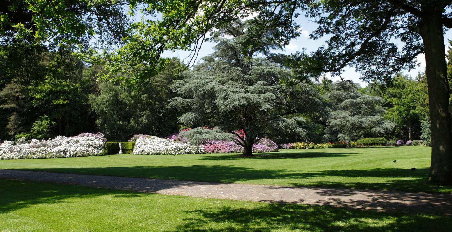 Grote stukken natuur en elegante bloemenperken maken ieder landgoed een plaatje. Foto: Gemeente Eindhoven ©