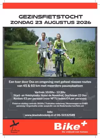 Gezinsfietstocht   "Bike+ toer" Gruntjes Communicatie Vormgeving Oss. Foto: Stefan van der Heijden