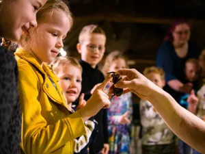 Durf je aan een grote spin te voelen? Foto: Dierenpark De Oliemeulen © Jostijn Ligtvoet