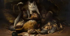 Kattenkunst en kattenkaraoke in de tentoonstelling Kattenliefde