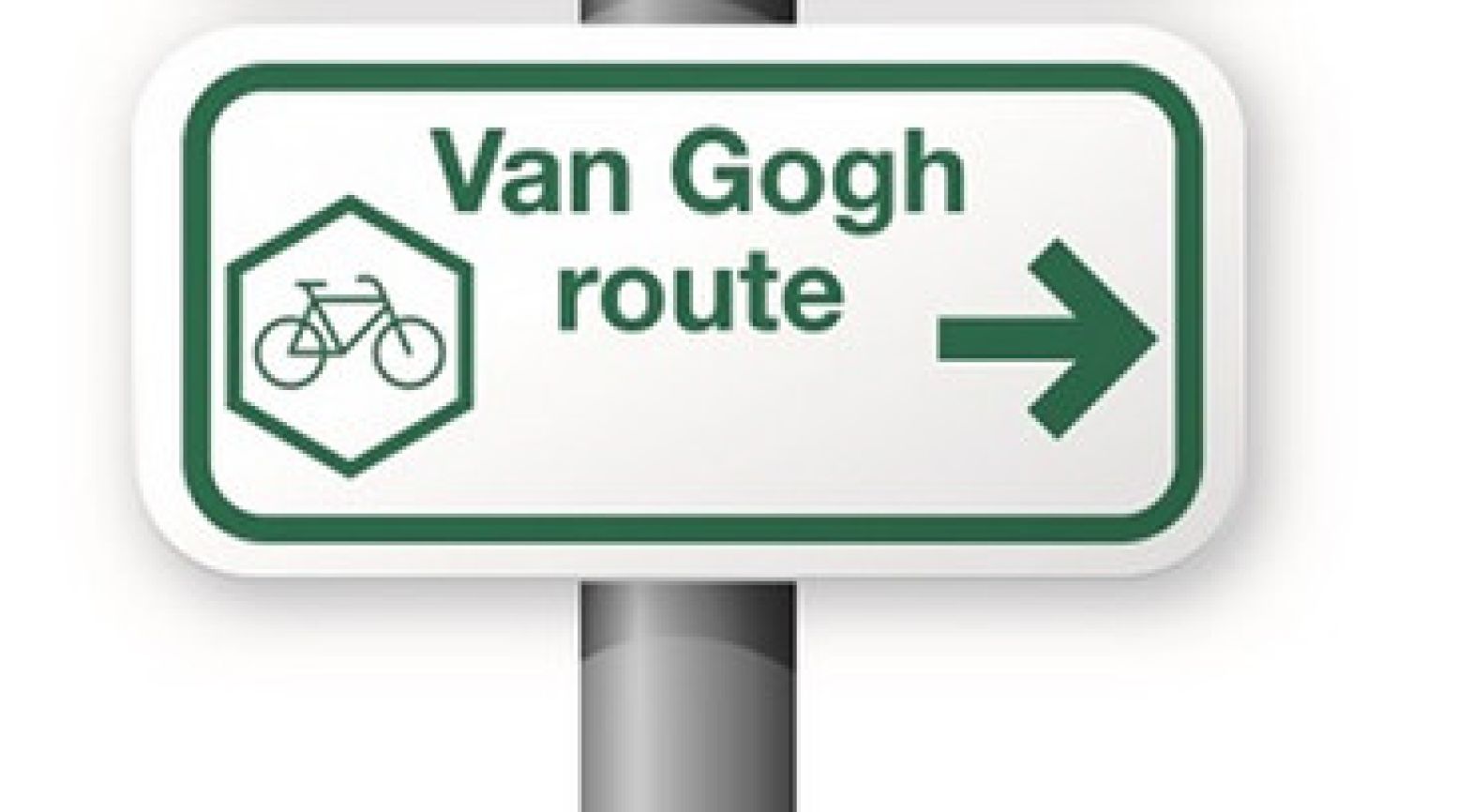 Volg de fietsroute aan de hand van de Van Gogh-bordjes. Foto: Van Gogh Brabant