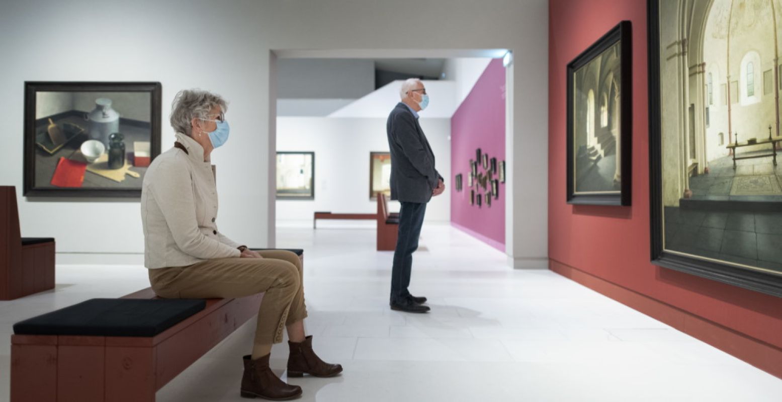 In het Drents Museum kun je de tentoonstellingen Henk Helmantel en Minerva meets Leipzig bekijken. Foto: Drents Museum