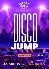 Discojump bij Urban GRND! Flyer Discojump, Fotograaf: Urban GRNDFoto geüpload door gebruiker.
