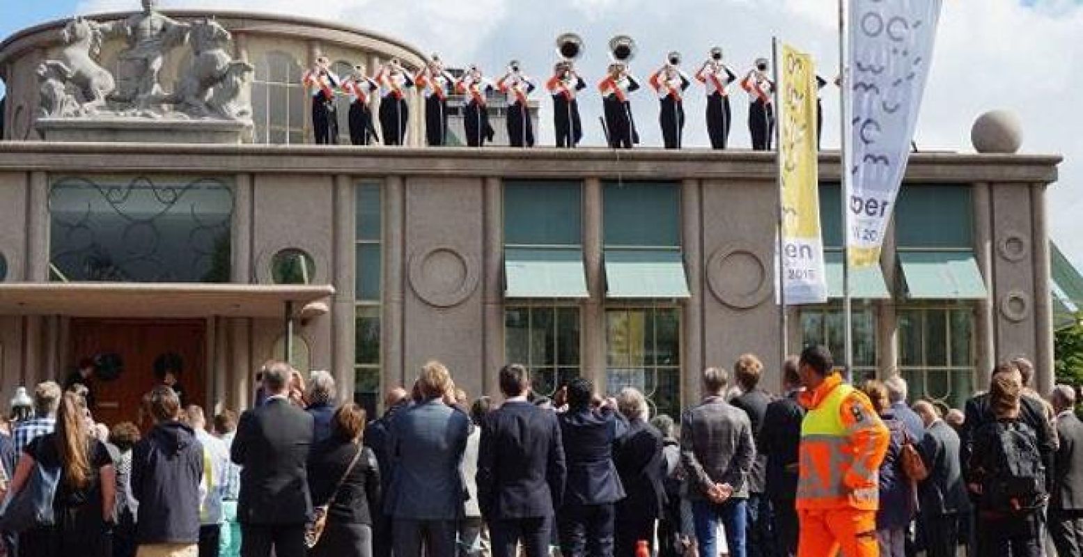 De opening ging gepaard met een muzikaal spektakel. Foto: Nationaal Onderwijsmuseum