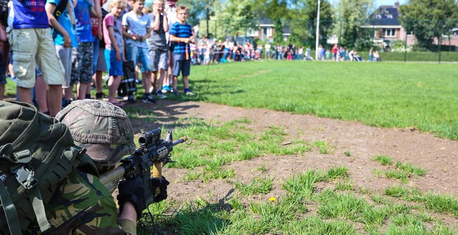 In elf steden laten militairen hun kunsten zien in demonstraties. Foto:  ministerie van Defensie .