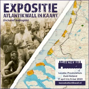 Pop-up expositie Atlantikwall in kaart Foto geüpload door gebruiker Stichting Liniebreed Ondernemen.