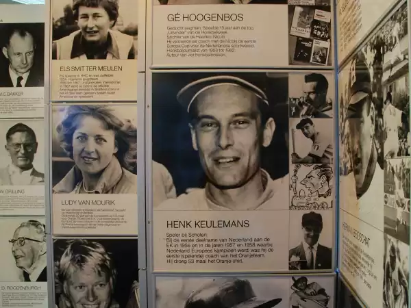 De Wall of Fame. Foto: Honkbal en Softbal Museum © James van de Merbel De Wall of Fame. Foto: Honkbal en Softbal Museum © James van de Merbel